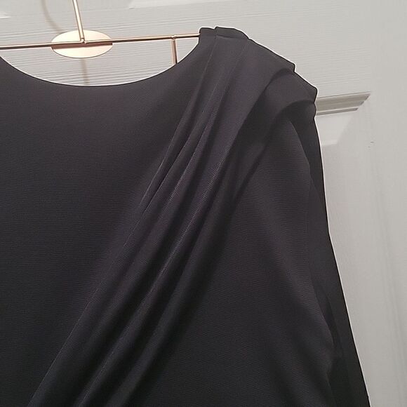 T by Alexander Wang Draped Long Sleeve Dress - Picture 13 of 16